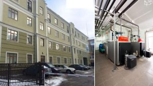 Газовая котельная  БЦ PIROGOVSKY 19